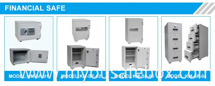 Factory Supply Large Capacity Heavy Fireproof Safe Anti-Theft Metal Safety Box